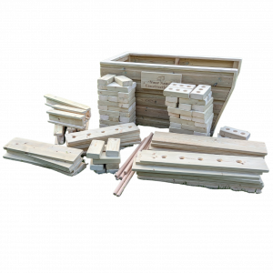 Building materials and storage skip