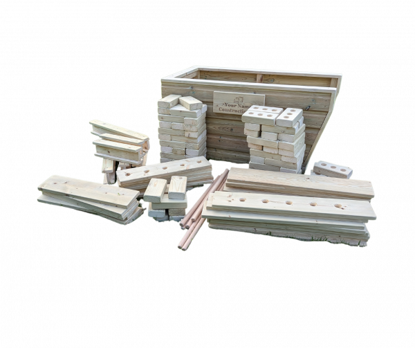 Building materials and storage skip