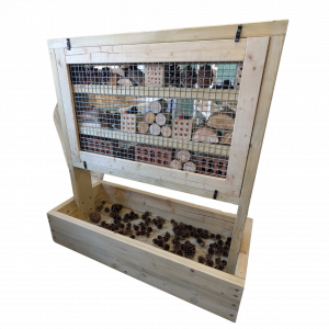 Bug hotel and planter
