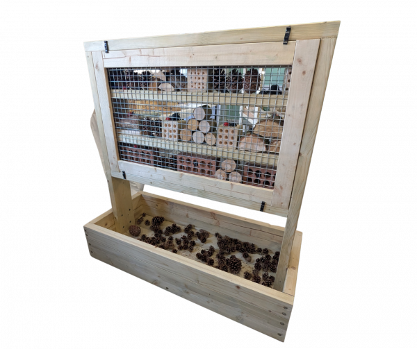 Bug hotel and planter