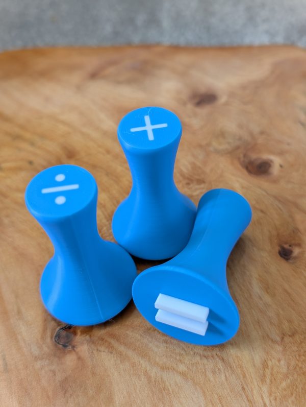 Mathematical Symbols Play Dough Stamps - Image 2