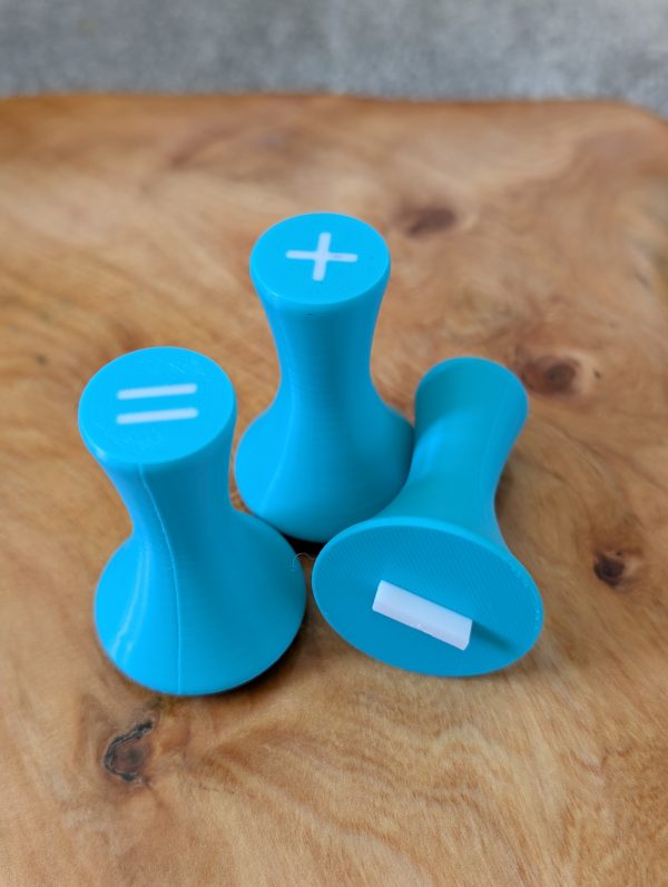 Mathematical Symbols Play Dough Stamps - Image 4