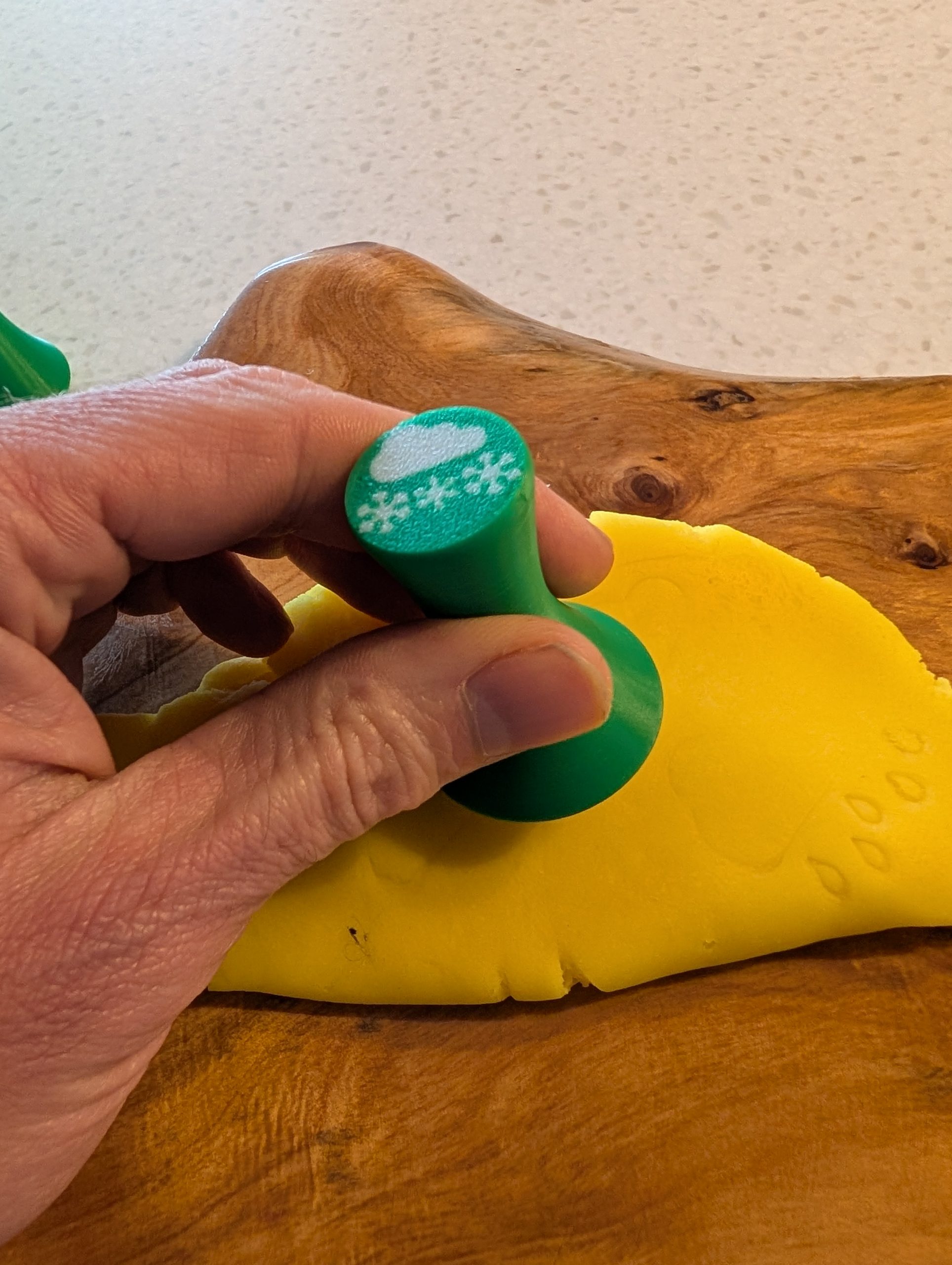 Weather Playdough stamps - Image 2