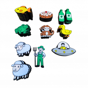 Nursery rhyme counters