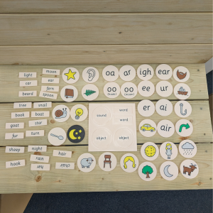 Phase 3 matching sounds and pictures game