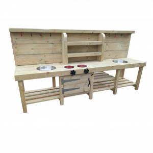 Large Traditional Mud Kitchen